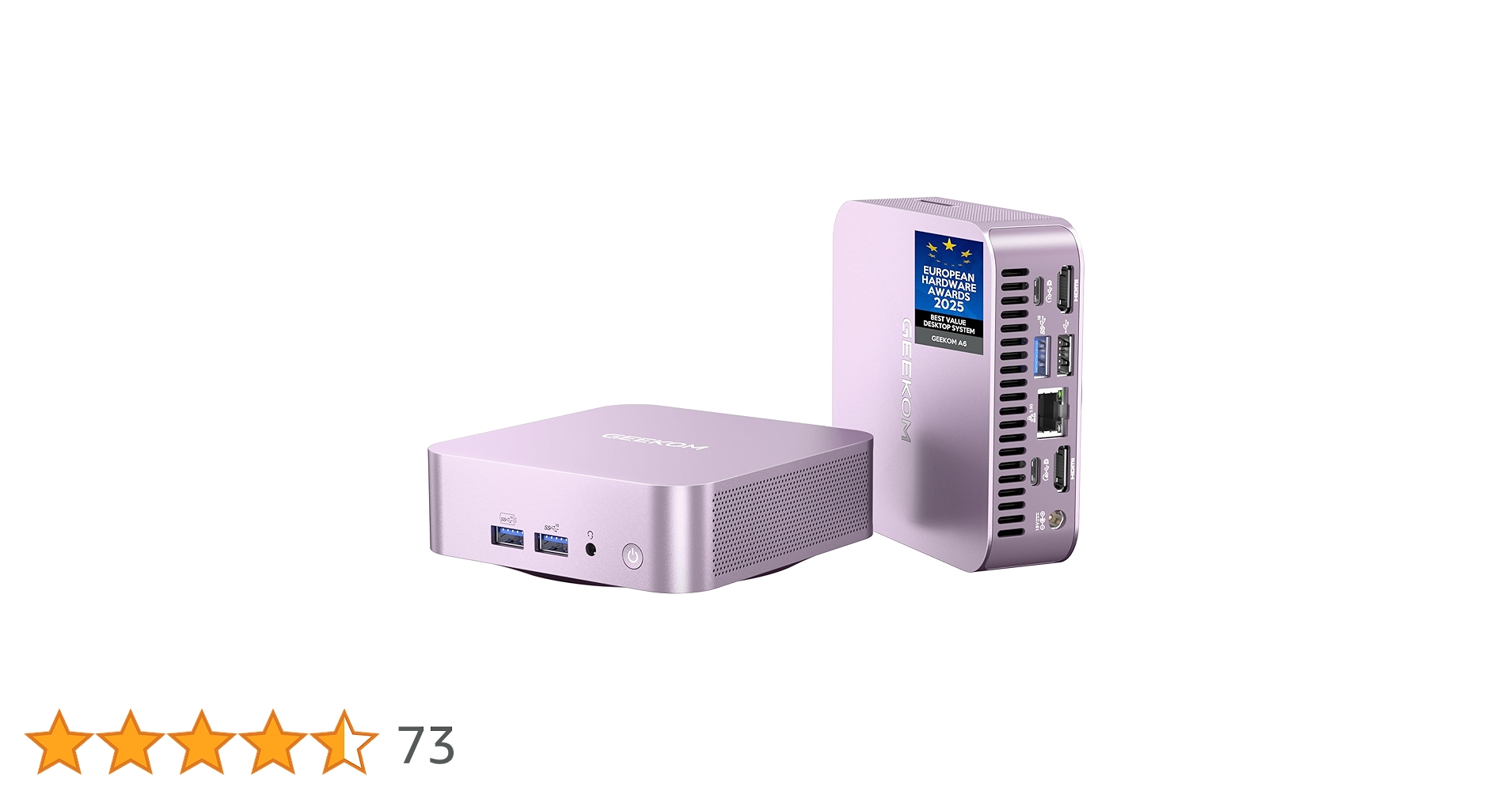 Amazon.co.jp: GEEKOM A6 Mini PC、AMD Ryzen 7 6800H (最大4.7GHz